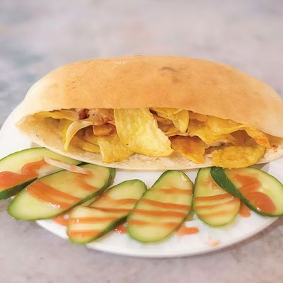 Chips Omelette