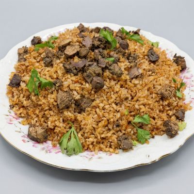 Rice With Liver And Kidneys