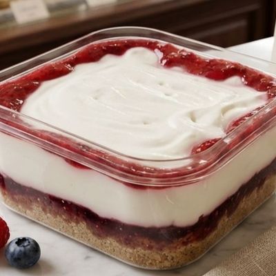 Raspberry cheesecake