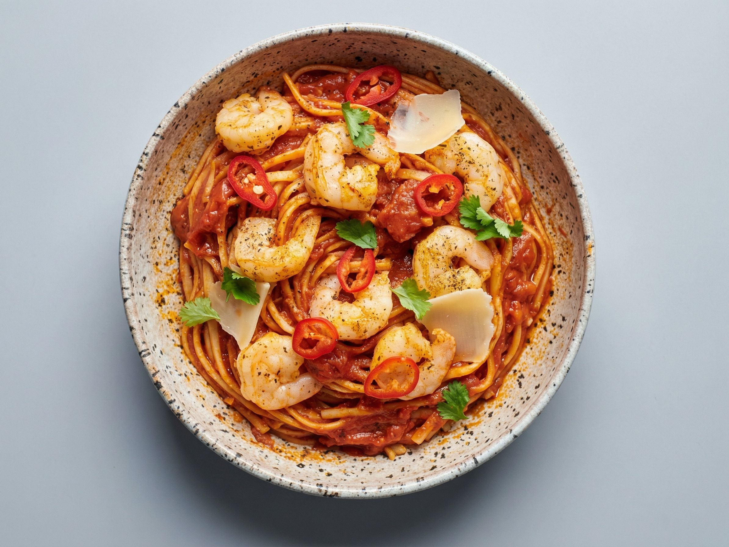 Shrimp Spicy Pasta