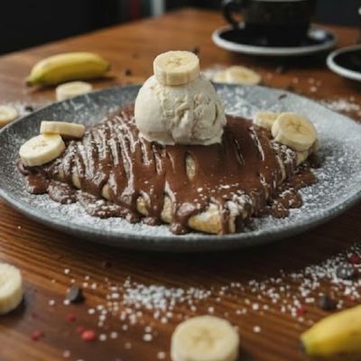 Brownie Crepe