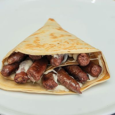 Sausage crepe