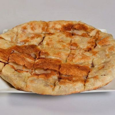 Egg And Fried Onions Pie