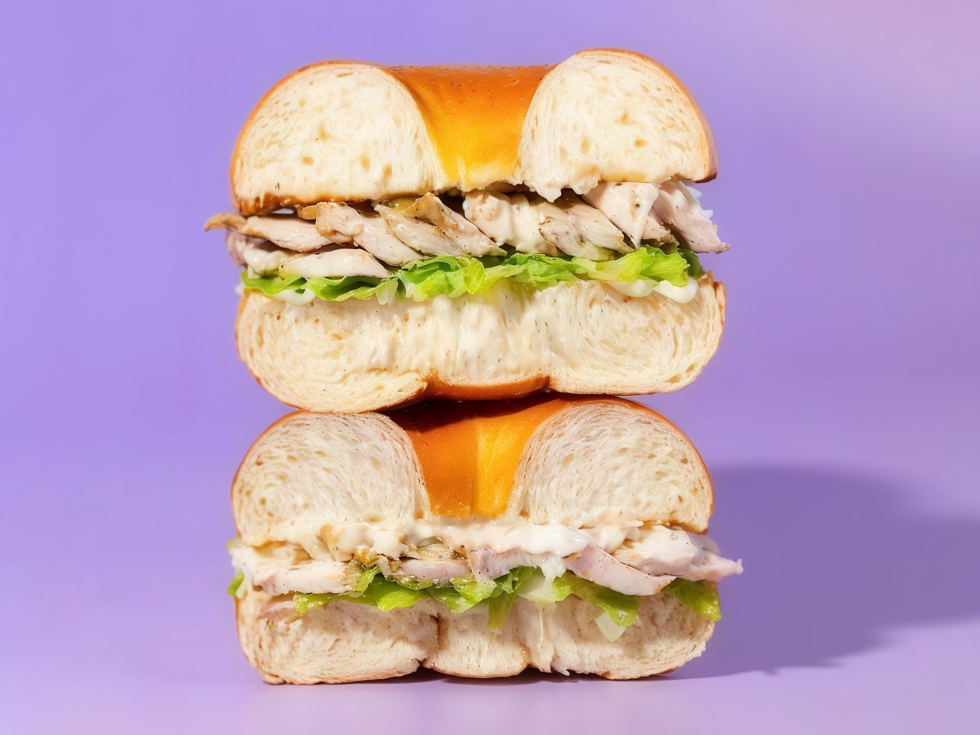 Chicken Caesar Bagel