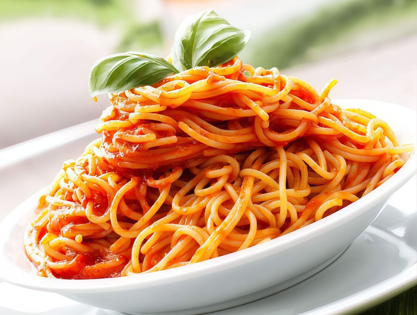 Pasta With Sauce Platter