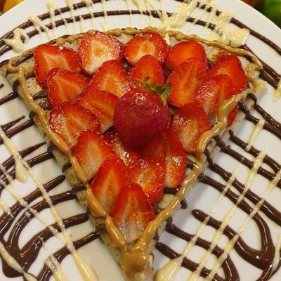 Crepe Checolate & Strawberry
