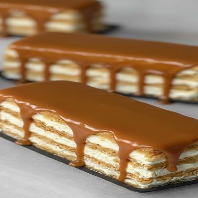 Caramel Millefeuille