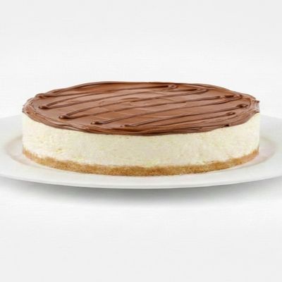 Round Cheesecake With Nutella