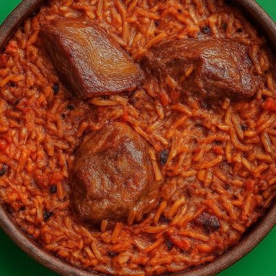 Orzo with Meat
