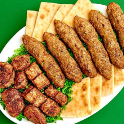Small Kebab and Kofta Meal