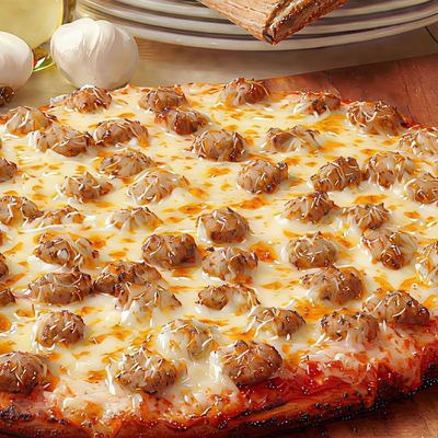 Baladi Sausage Pizza