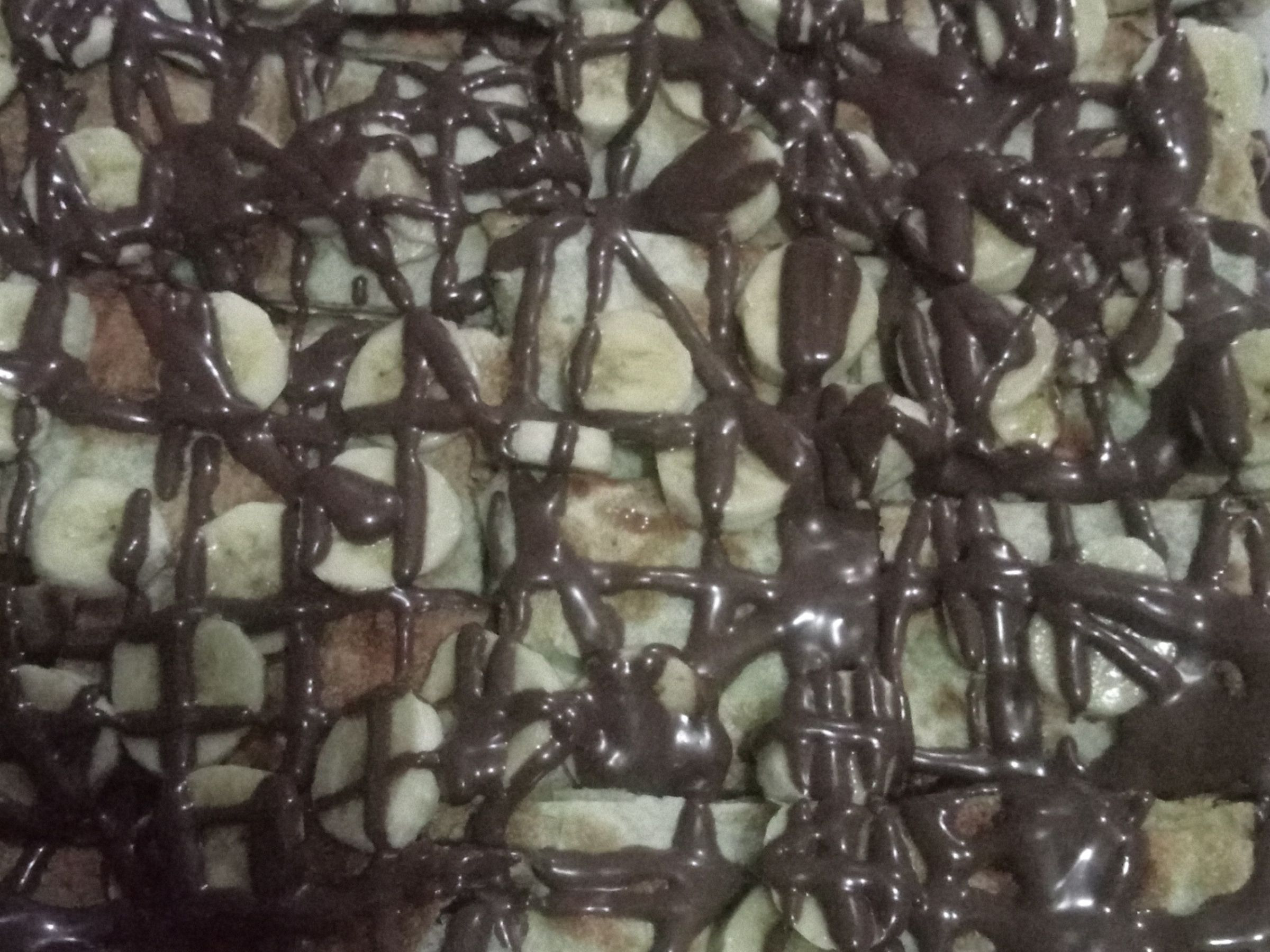 Nutella and Banana Pie