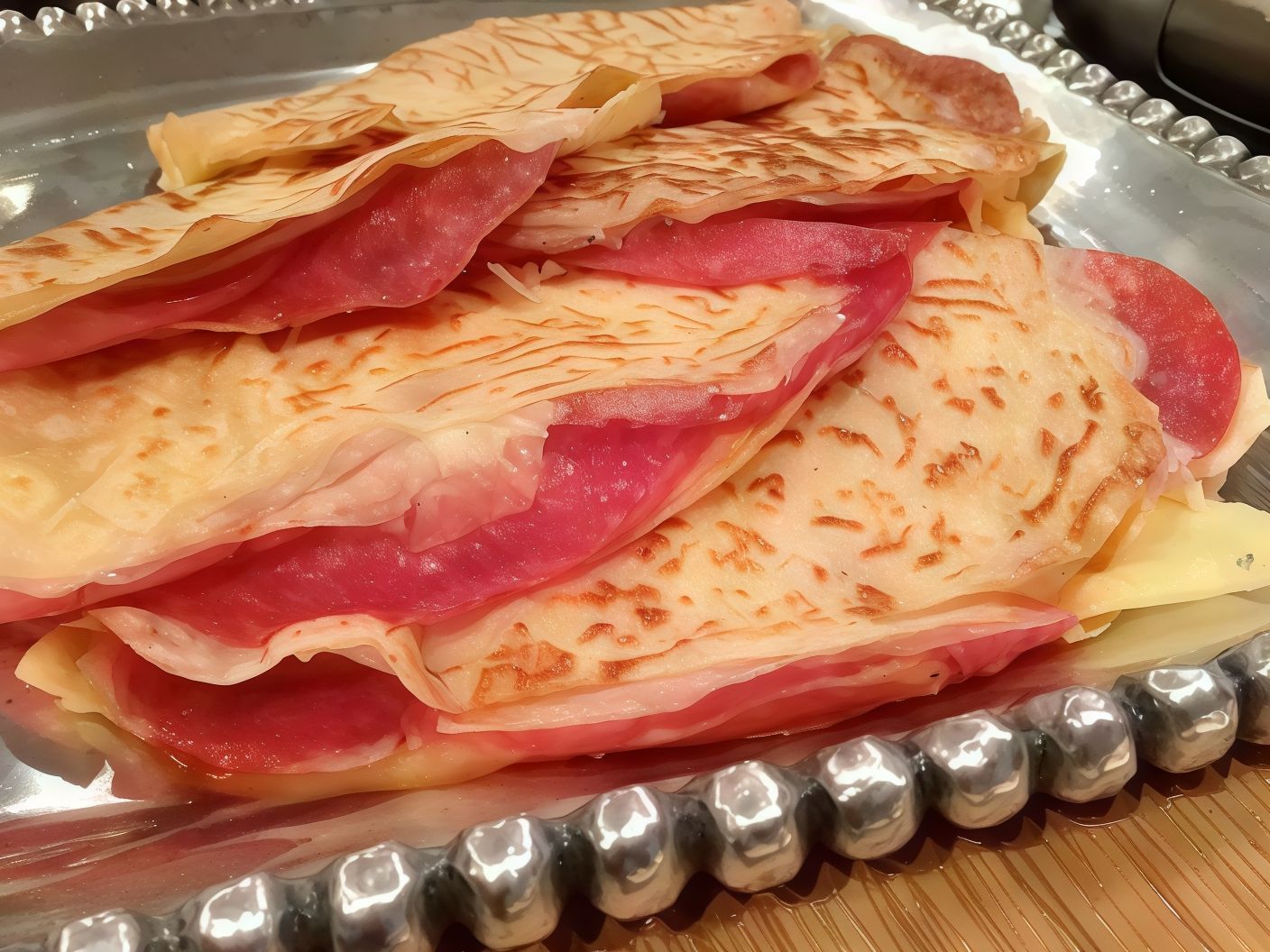 Salami Crepe