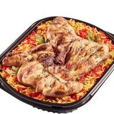 Half Charcoal-Grilled Chicken Meal
