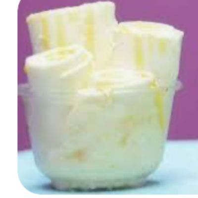 Cantaloupe Roll Ice Cream