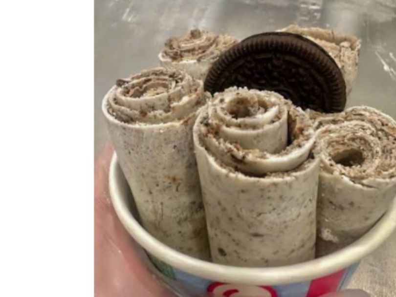 Oreo Roll Ice Cream