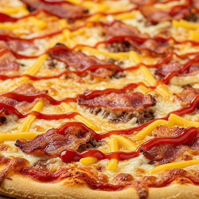 Italian Cheeseburger Pizza