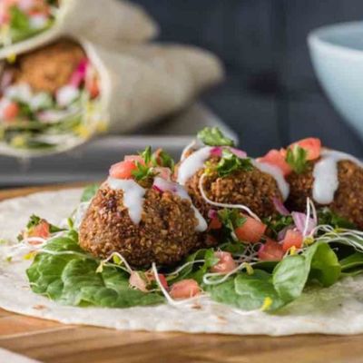 Syrian Falafel Sandwich