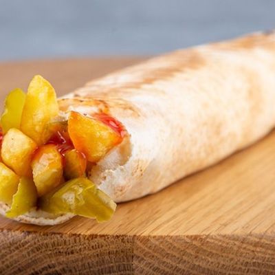 Syrian Potato Sandwich with Cheese