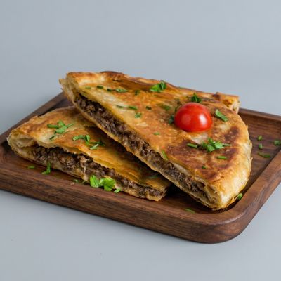 Half a Plain Hawawshi Sandwich