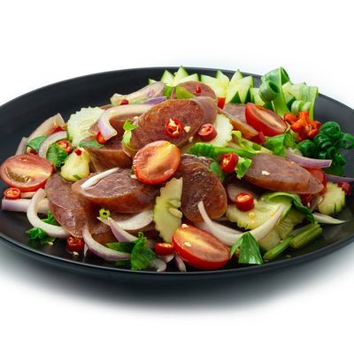 Sausage salad