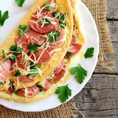 Apache omelet dish