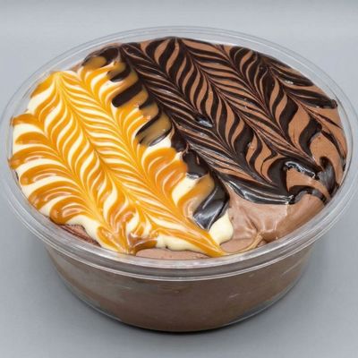Mixed Casserole, Half Nutella And Half White