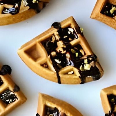 Dark Chocolate Waffle