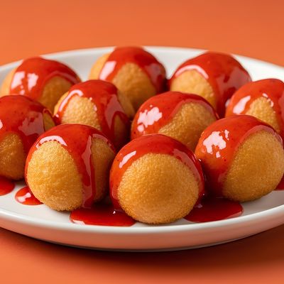 Strawberry Zalabia