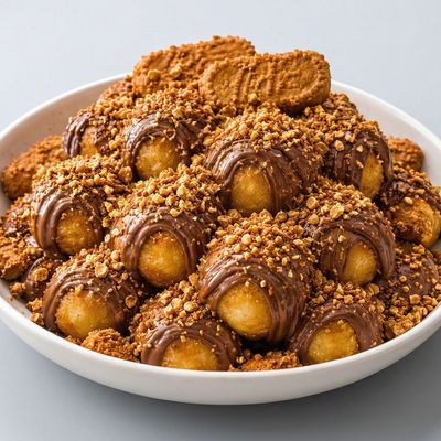 Nutella with Lotus Biscuits Zalabia