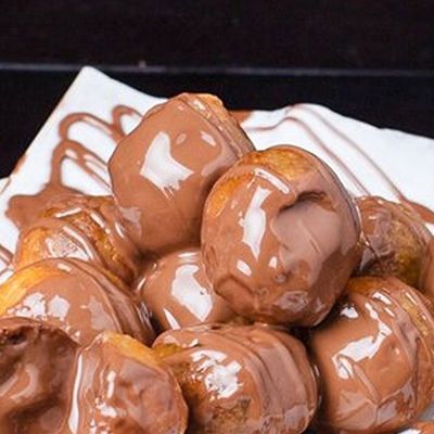 Nutella with Kit Kat Zalabia