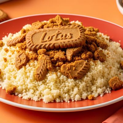 Couscous With Biscuits Lotus