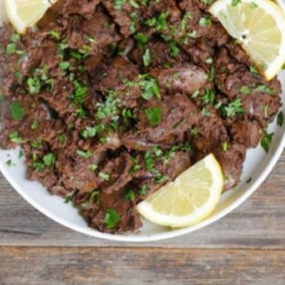 Alexandrian Chicken Liver