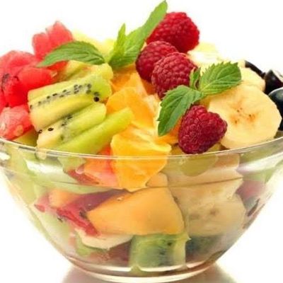 Mixed Assorted Fruit Pieces Plate