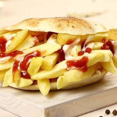 Ketchup Potato Sandwich