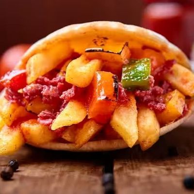 Sausage Potato Sandwich