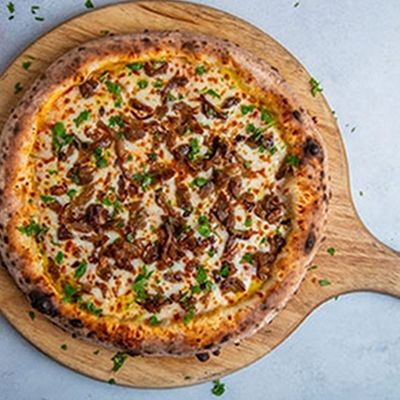 Minced Meat Pizza