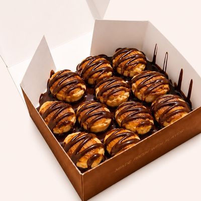Mini Hazelnut Chocolate Pancakes