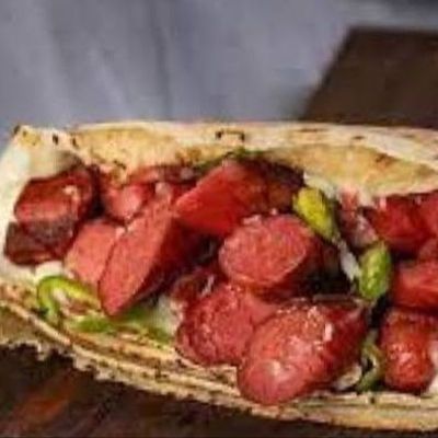 Hot Dog Crepe