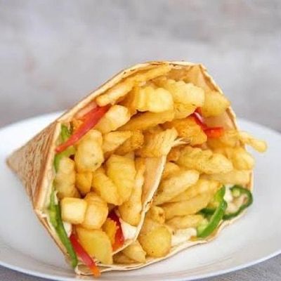Cheddar Potato Crepe