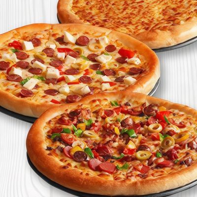 Triple Pizza Medium Size Offer