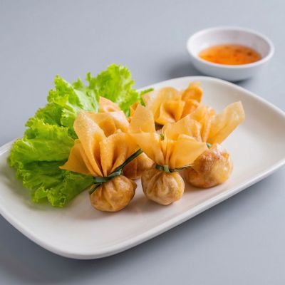 Crisspy Golden Bags Shrimp