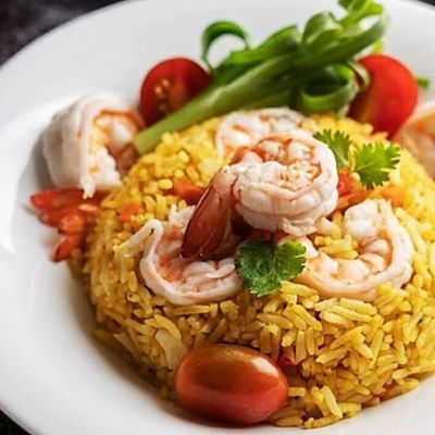 Tom Yum Fried Rice Shrimp
