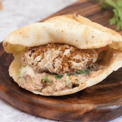 Taamia with fresh Cheese