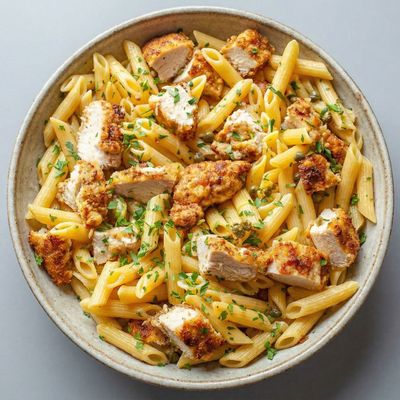 Crispy pasta