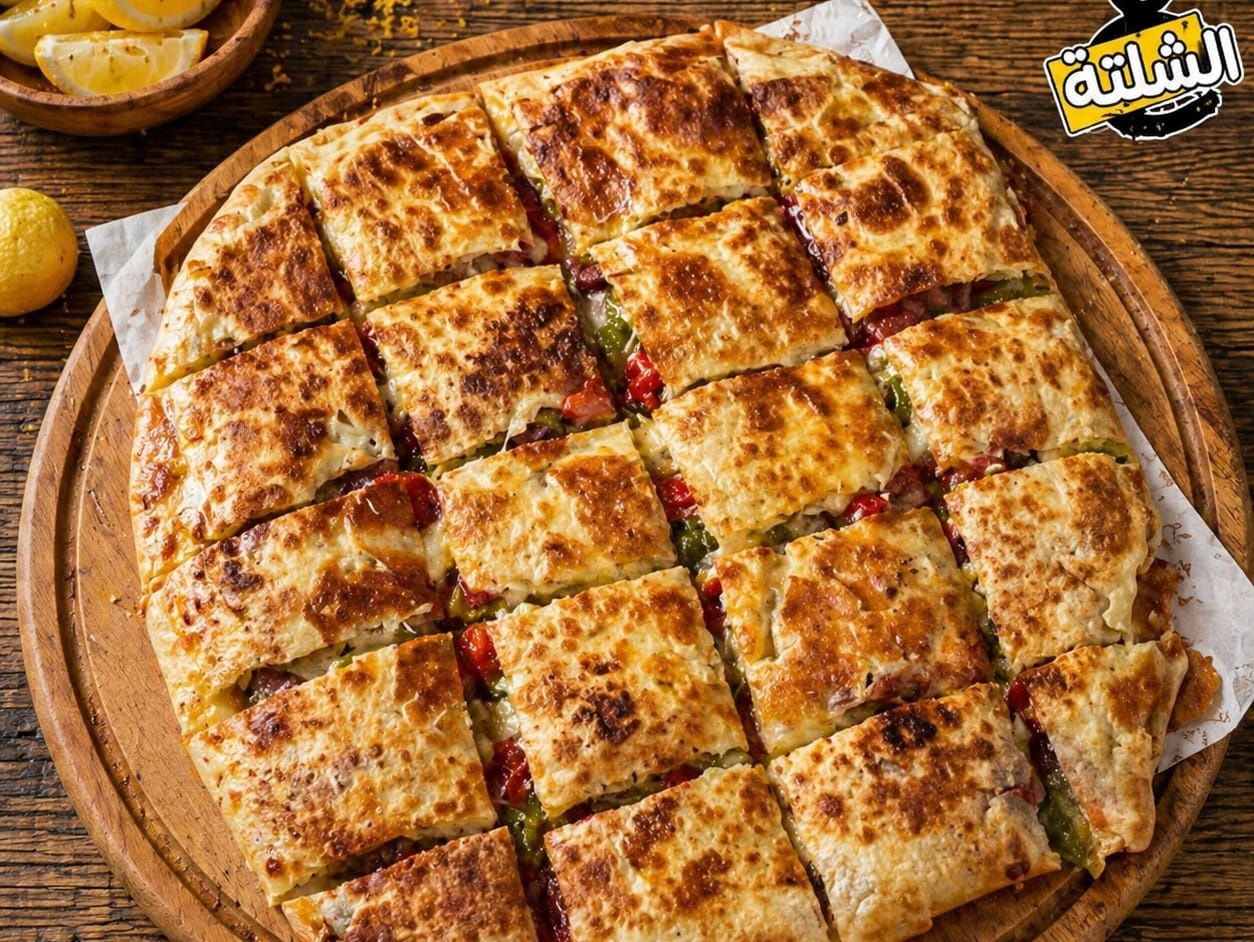 Alexandrian sausage pie with pickled lemon