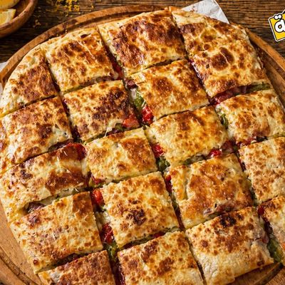 Alexandrian sausage pie with pickled lemon
