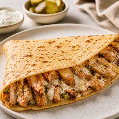 Chicken Shawarma Crepe