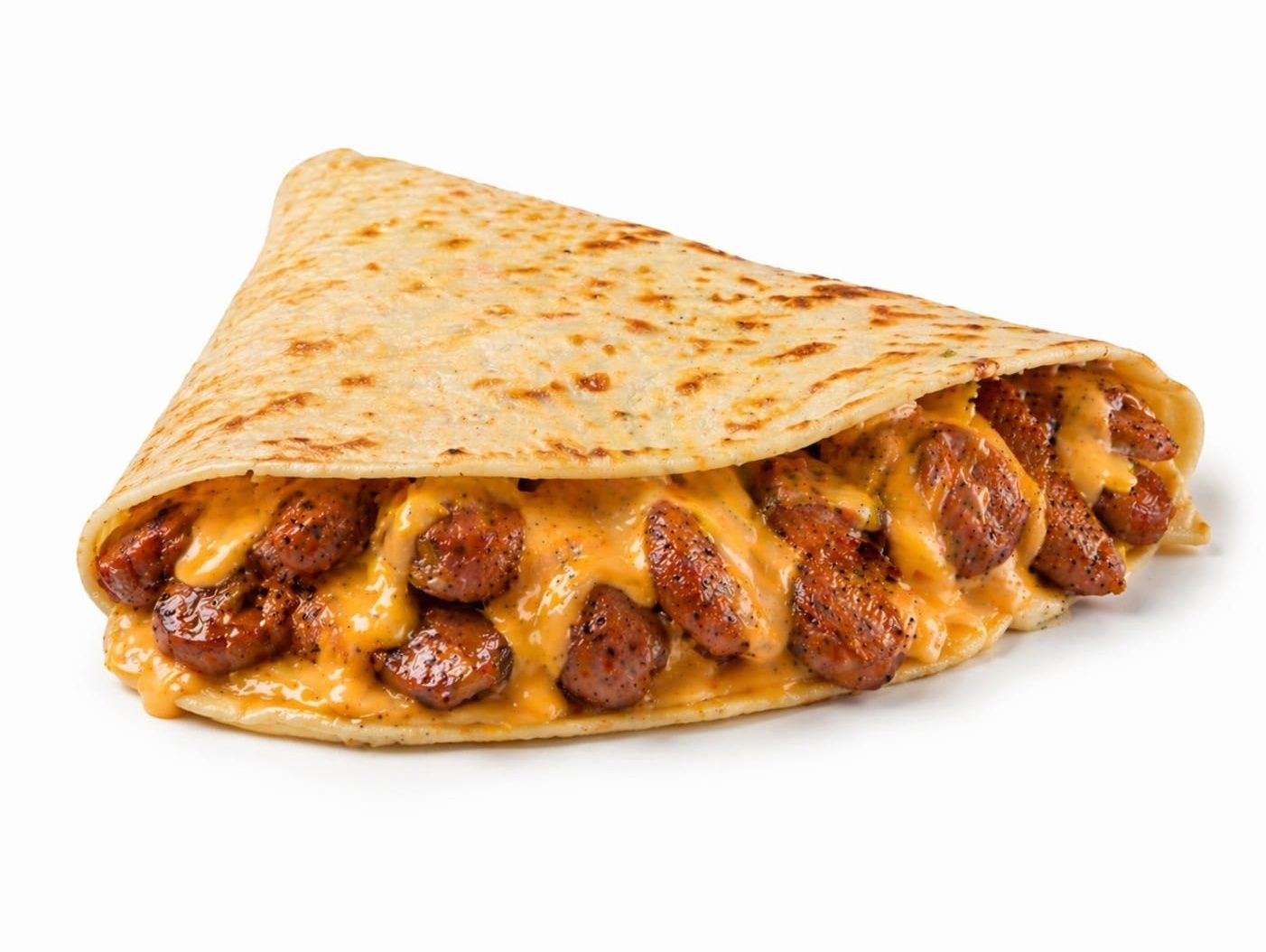 Baladi sausage crepe