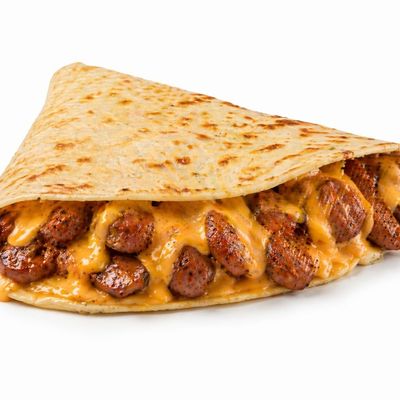Baladi sausage crepe